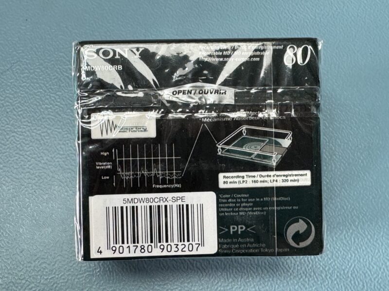 SONY  MD COLOR - MiniDisk -  5er Pack - NEU und OVP – Bild 1