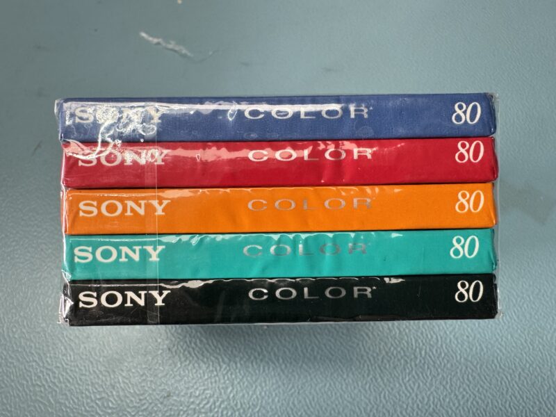 SONY  MD COLOR - MiniDisk -  5er Pack - NEU und OVP – Bild 2