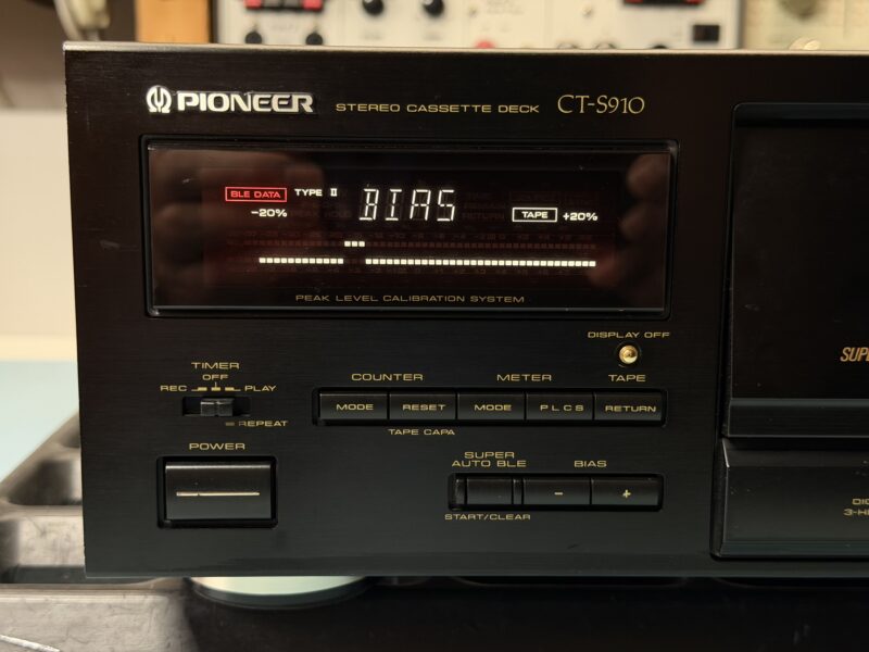 Pioneer CT-S 910 Stereo Cassette Deck – Bild 2