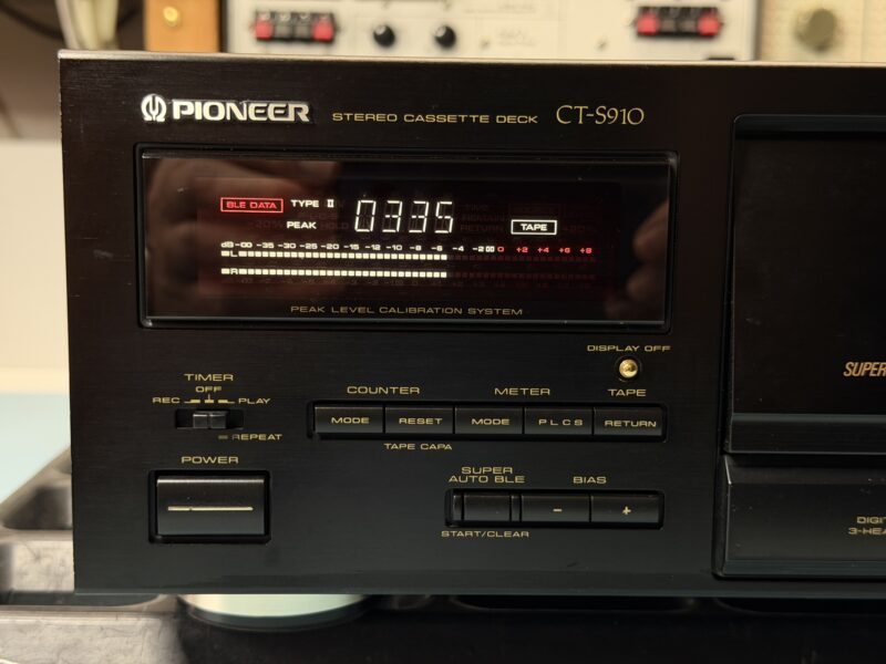 Pioneer CT-S 910 Stereo Cassette Deck – Bild 3