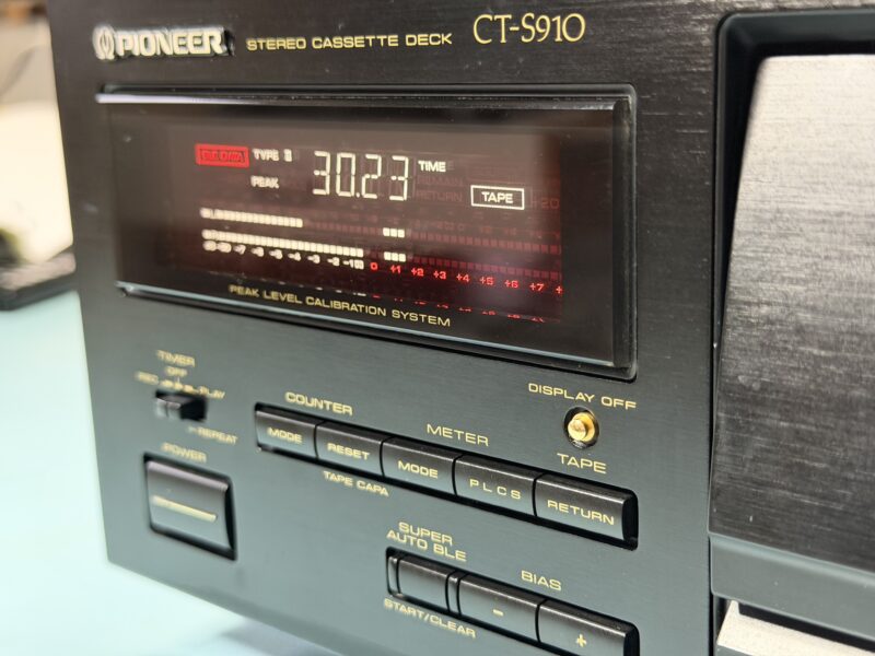 Pioneer CT-S 910 Stereo Cassette Deck – Bild 11