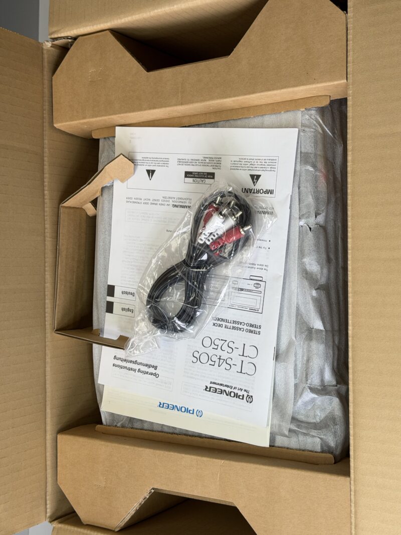 Pioneer CT-S450S - Tapedeck mit Dolby S – Bild 10