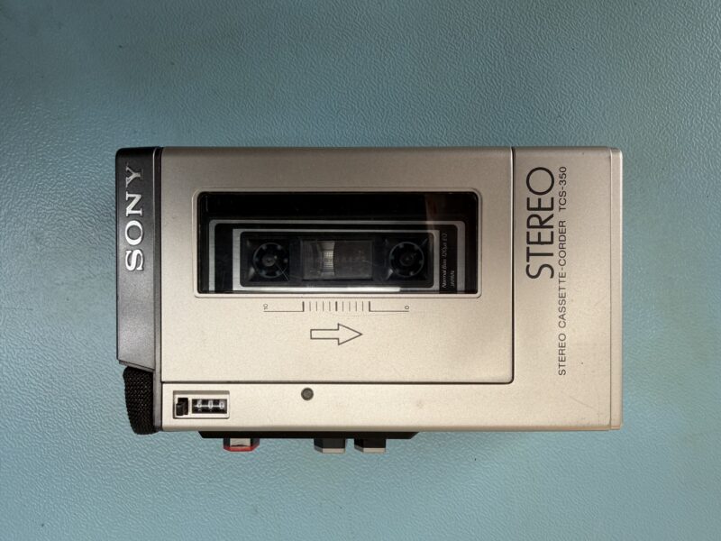 SONY TCS-350 Stereo Cassette-Corder – Bild 4