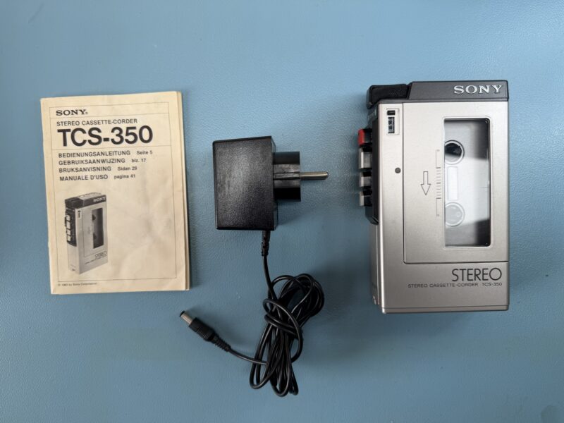 SONY TCS-350 Stereo Cassette-Corder – Bild 10