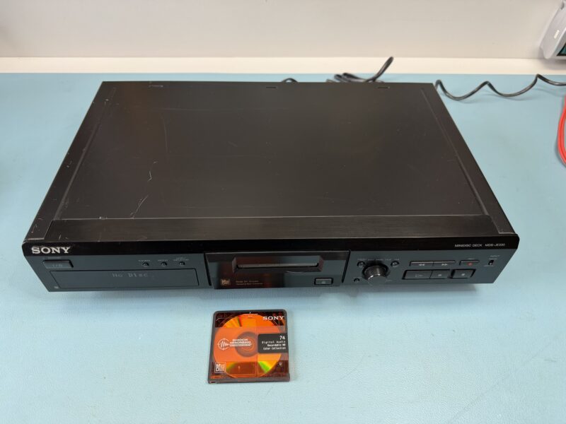 SONY MiniDisk-Deck MDS-JE330