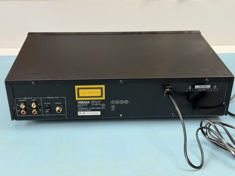CD-Spieler YAMAHA CDX-870 – Bild 4