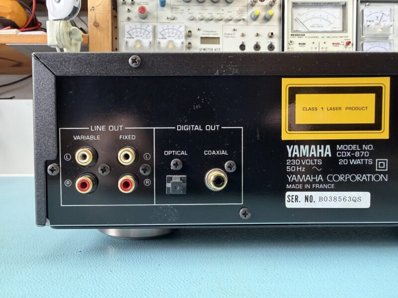 CD-Spieler YAMAHA CDX-870 – Bild 3