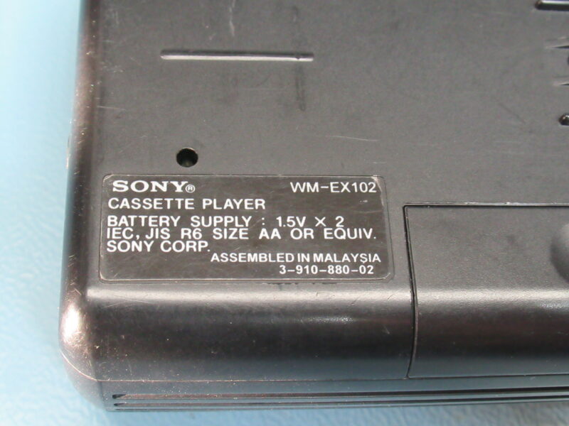 SONY WM-EX102 – Bild 1