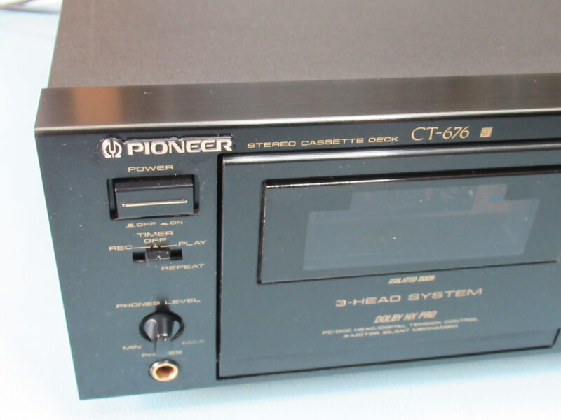 PIONEER CT-676 Kassettendeck mit Dolby B/C – Bild 8