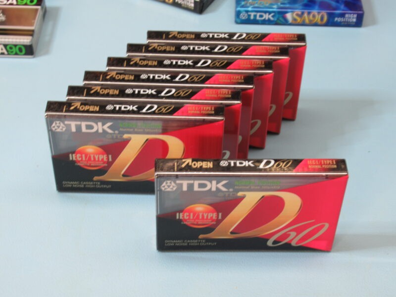 TDK D60 Kassette NEU/OVP MC – Bild 2