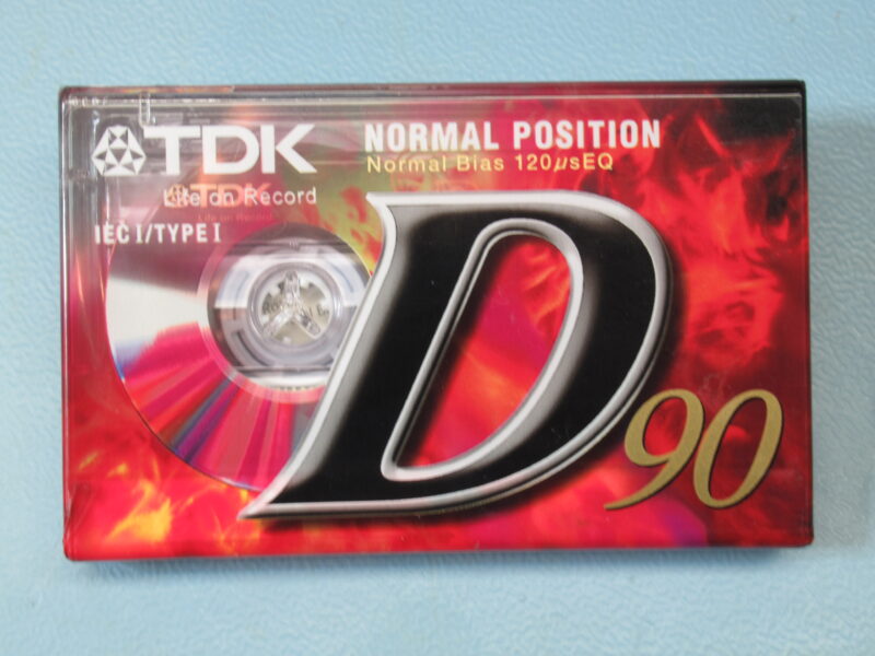 TDK D120 Kassette NEU/OVP MC