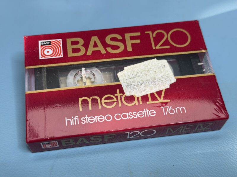 BASF metal IV 120 - MC Kassette Tape NEU und OVP