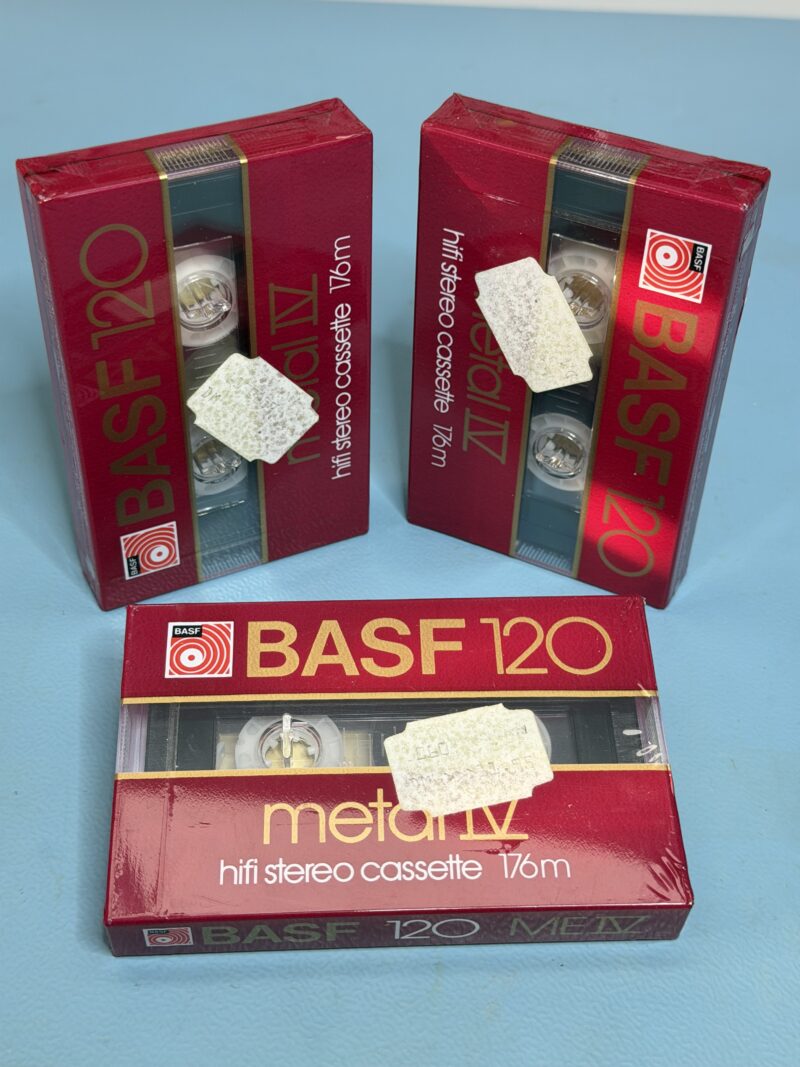 BASF metal IV 120 - MC Kassette Tape NEU und OVP – Bild 2