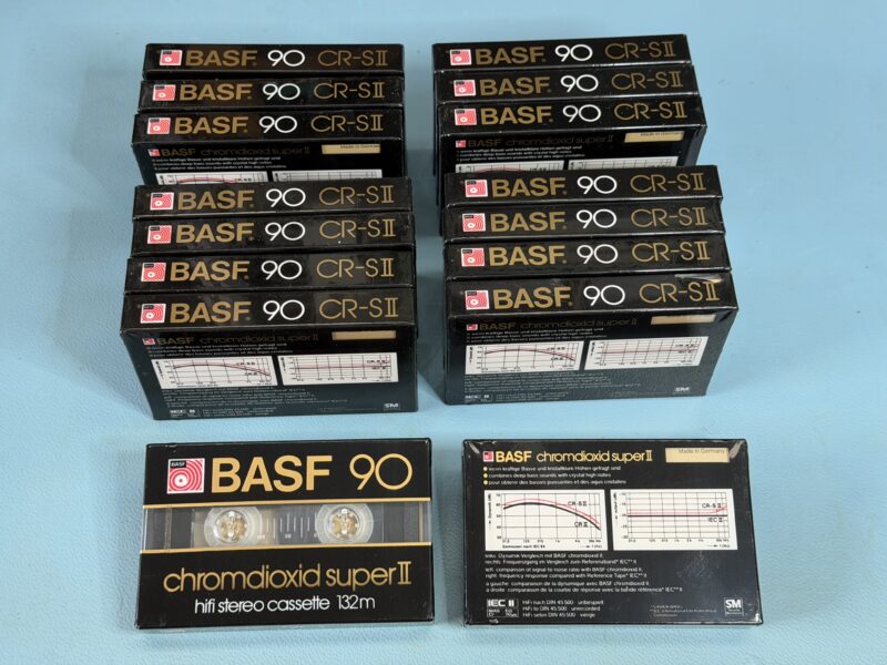 BASF Chromdioxid Super II 90 - MC Kassette Tape NEU und OVP – Bild 1
