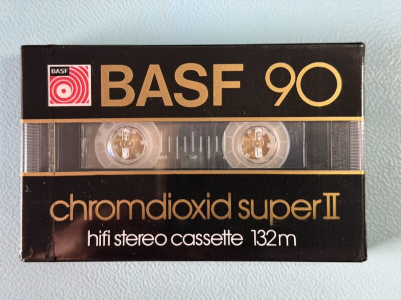 BASF Chromdioxid Super II 90 - MC Kassette Tape NEU und OVP