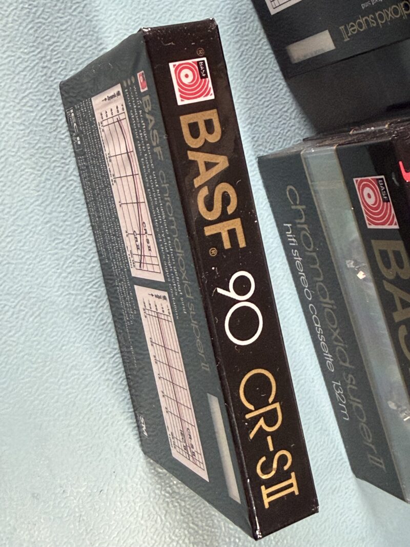 BASF Chromdioxid Super II 90 - MC Kassette Tape NEU und OVP – Bild 4