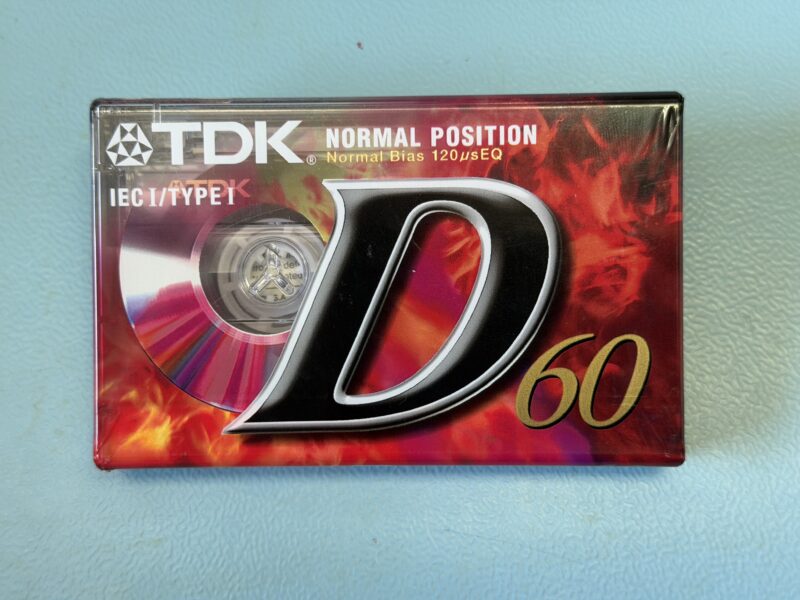 TDK D60 Kassette NEU/OVP MC