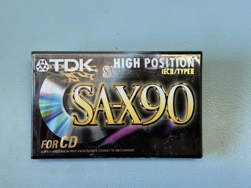 TDK SA-X90 Kassette NEU/OVP MC