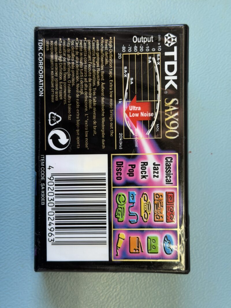 TDK SA-X90 Kassette NEU/OVP MC – Bild 1