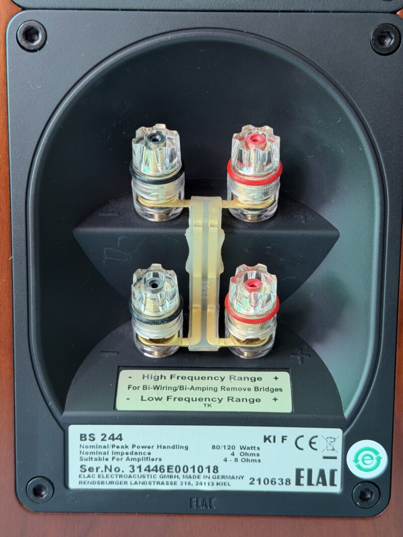 ELAC BS 244 Lautsprecher - Kirsche Furnier – Bild 13