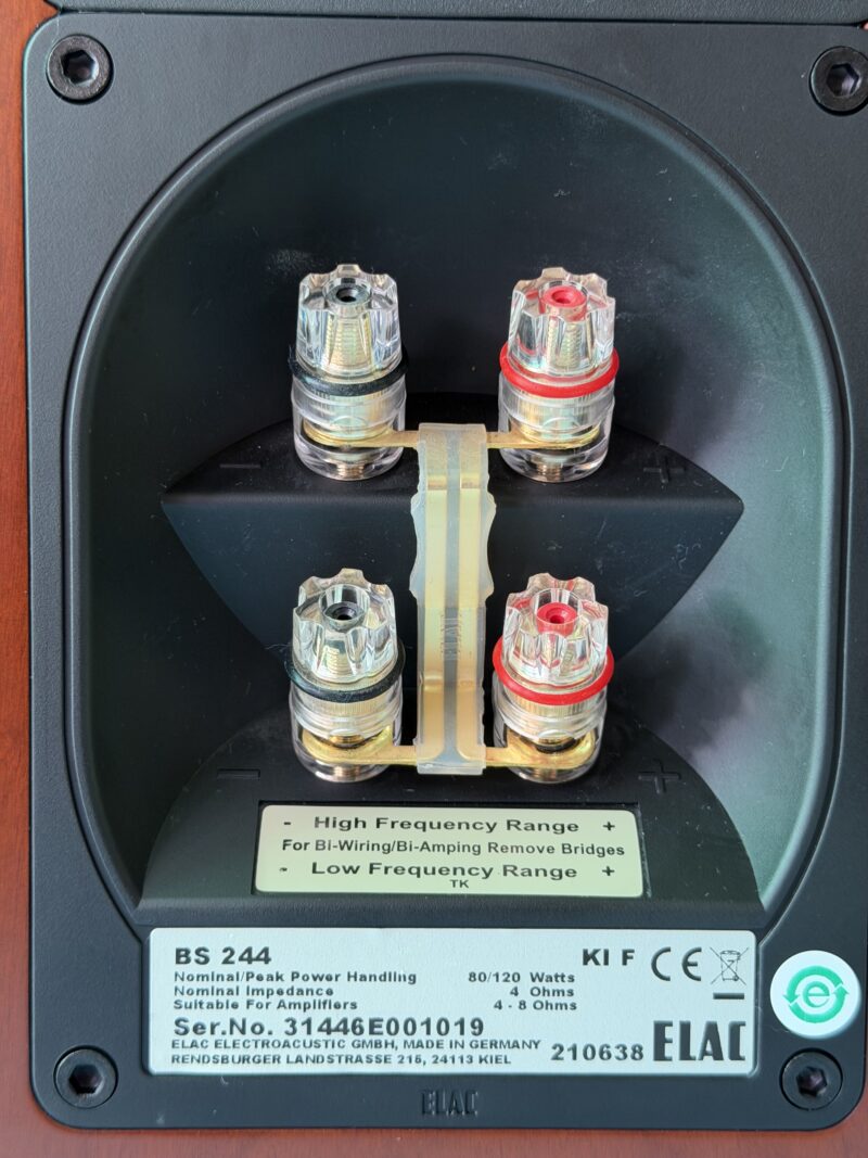 ELAC BS 244 Lautsprecher - Kirsche Furnier – Bild 14