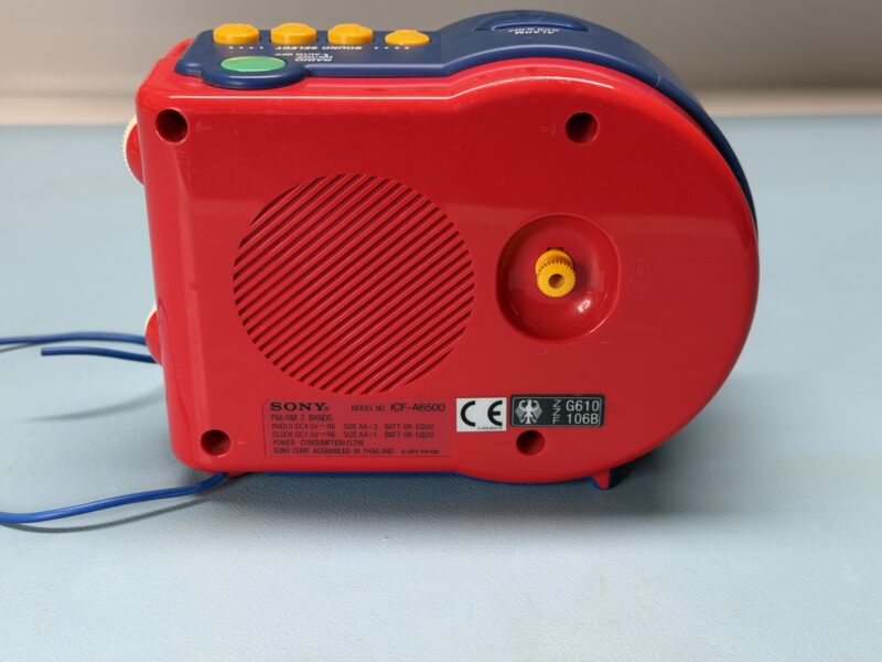 my first Sony  - Radiowecker SONY ICF-A6500 – Bild 2