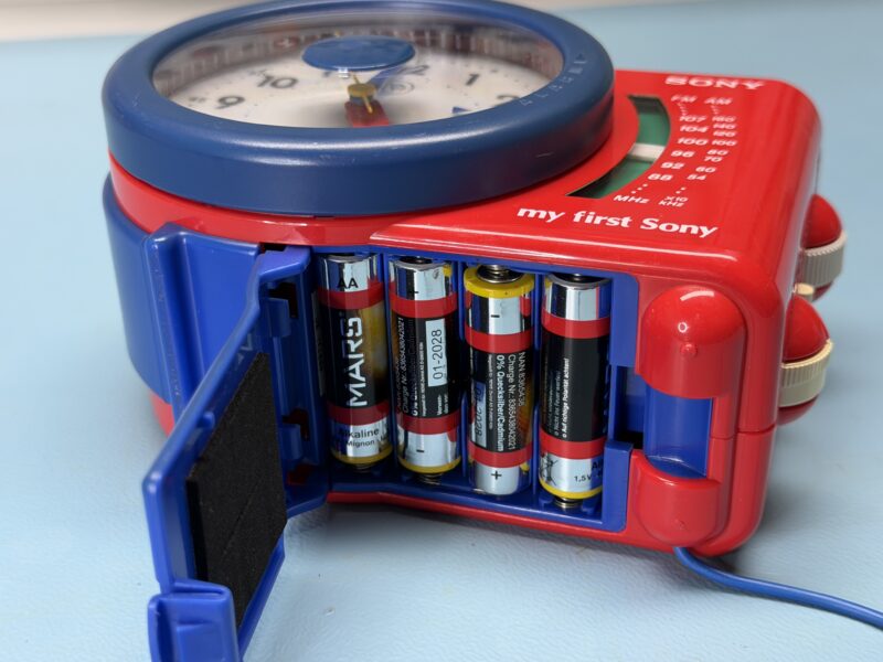 my first Sony  - Radiowecker SONY ICF-A6500 – Bild 9
