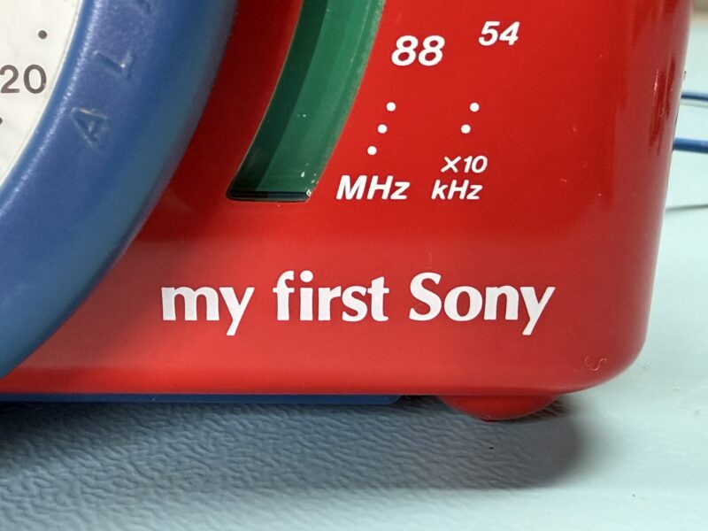 my first Sony  - Radiowecker SONY ICF-A6500 – Bild 12