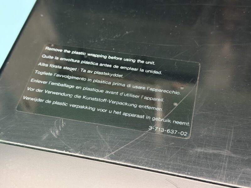 SONY EV-A200PS V8-Video-Recorder - mit Defekt als Bastlerware – Bild 7