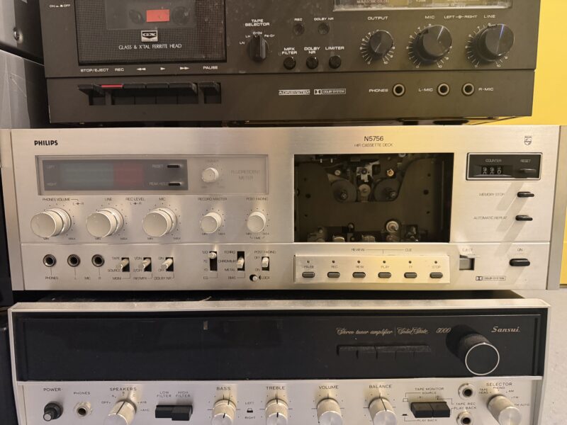 Lagerräumung: Bastlerware. Tape-Decks. Grundig, Denon, Marantz.... – Bild 3