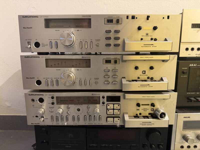 Lagerräumung: Bastlerware. Tape-Decks. Grundig, Denon, Marantz.... – Bild 5